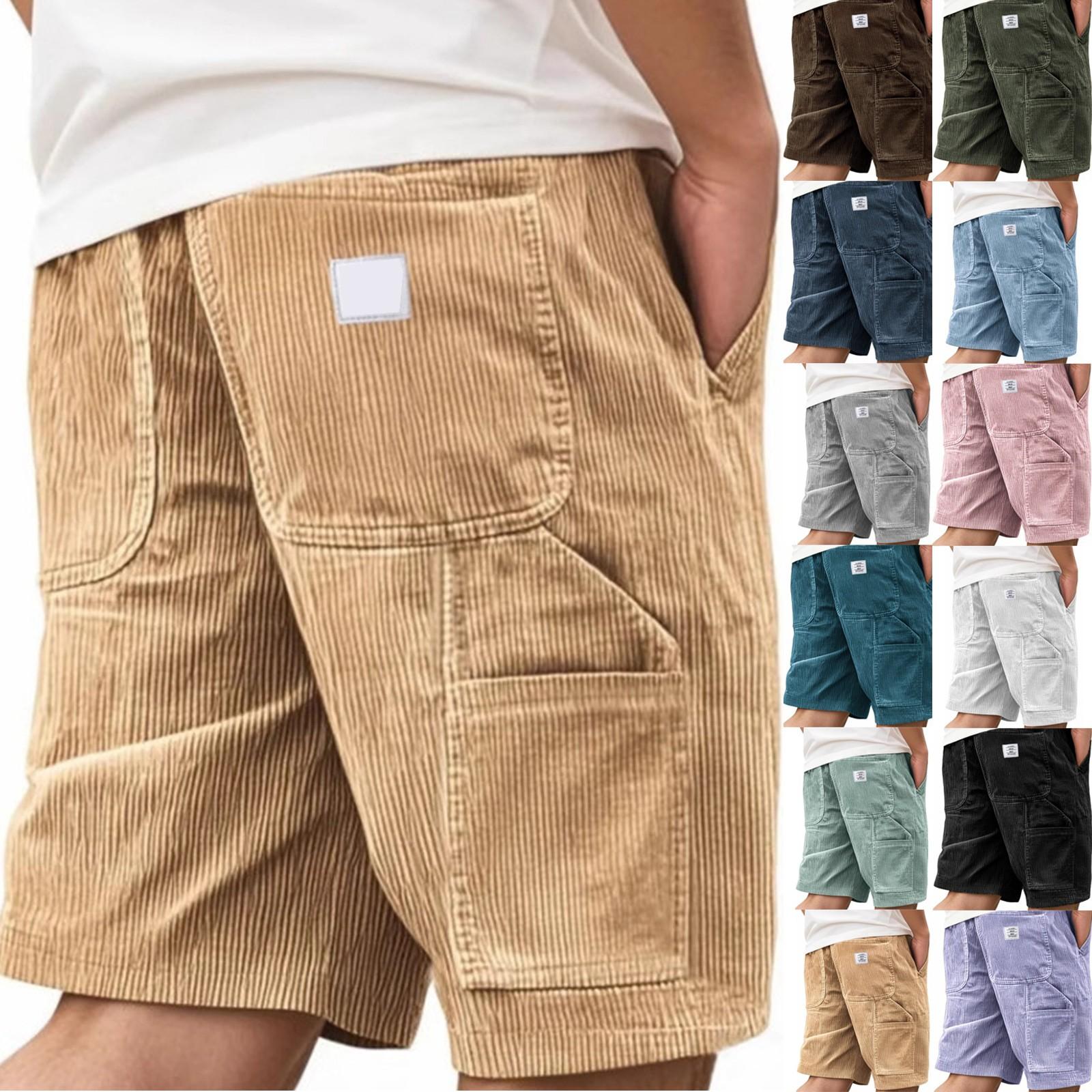 

Men s Summer Casual, Loose, Sporty, Versatile Shorts And Pants XL білий
