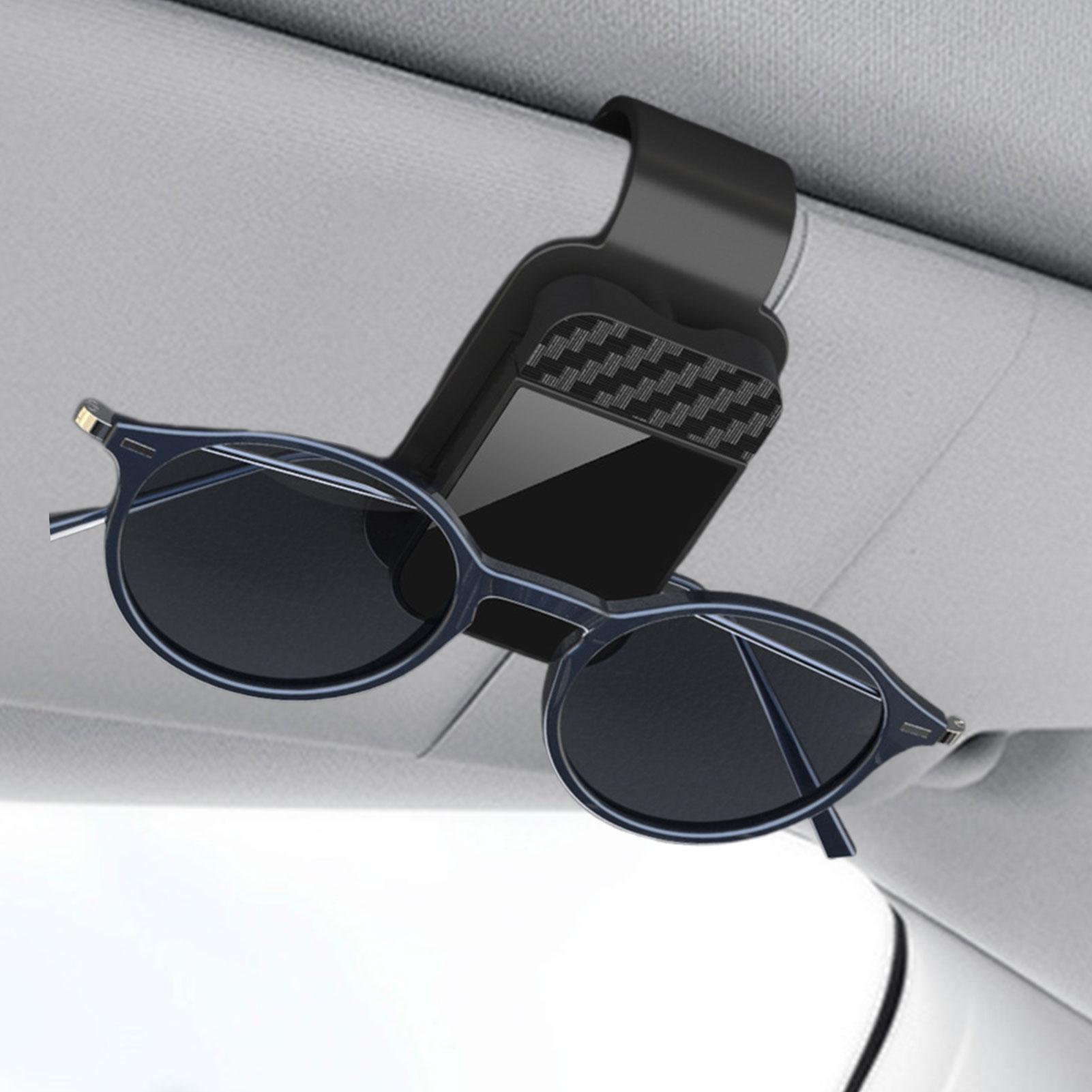 

Sunglass Visor Clip Sunglass Visor Holder for Car Glasses Grip Organizer Storage Gadgets for Men Women Auto Sun Interior CN