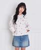ESCAPEFROM Soft Rose Full Print Standard Fit Long Sleeve Ivory