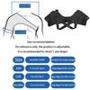 Adjustable Double Shoulder Support Belt For Back Pain Relief Sports Compression Strap Cross Bandage Stabilizer