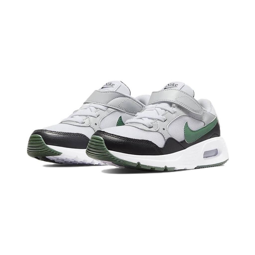 Nike Air Max SC Vintage Cushioning Abrasion Resistant Breathable Low top Running Shoes White Green CZ5356-112