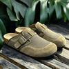 Retro Men's Niche Thick-soled Slippers Summer Non-slip One-pedal Men's Outer Wear Bag Head Drag