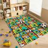 Minecraft Blood Moon Adventure Rectangular Rug Nonslip Thick Carpet For Living Room Bedroom Office Home Decor Memorial Gift