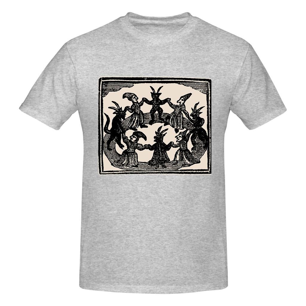 Witches Circle Dance Soft And Glutinous Tshirtminimalist Style Atmosphere Tee