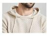 Men's European Size Jacquard Pullover Hoodie