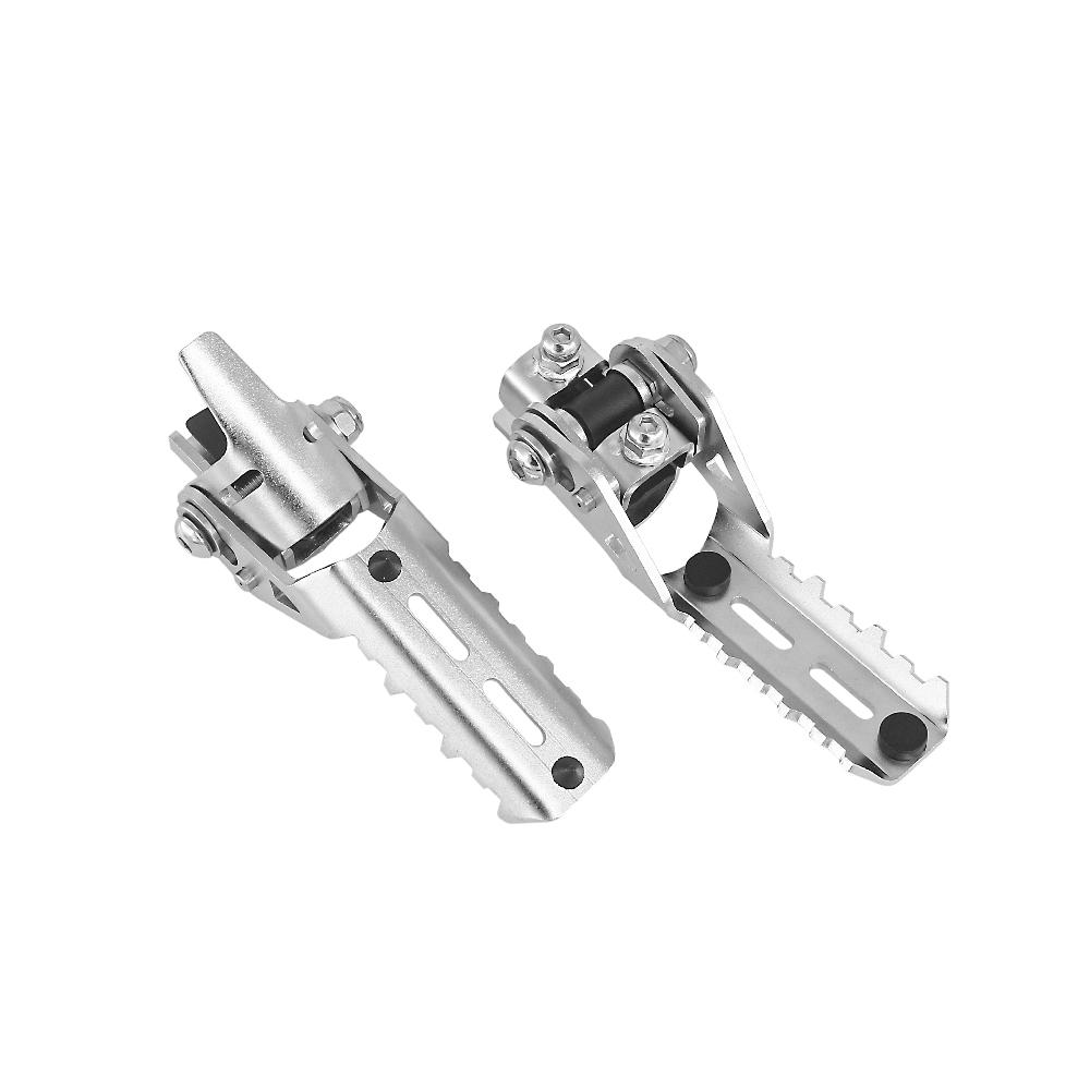 Для BMW F800GS Adventure S1000XR F750GS F850GS C400X C400GT Мотоцикл Шоссе Передние Подножки Складные Подножки Зажимы 22-25 мм