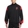 Dri-Fit Academy Pro Anthem Chengdu Rongcheng Football Club Loose Fleece Stand Collar Zip Long Sleeve Quick Dry Shirt Men Tops IQ0484-010