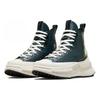 Converse Run Star Legacy Kůže Pohodlné Vysoké Ležérní Boty Unisex Tenisky Zelené A07940C