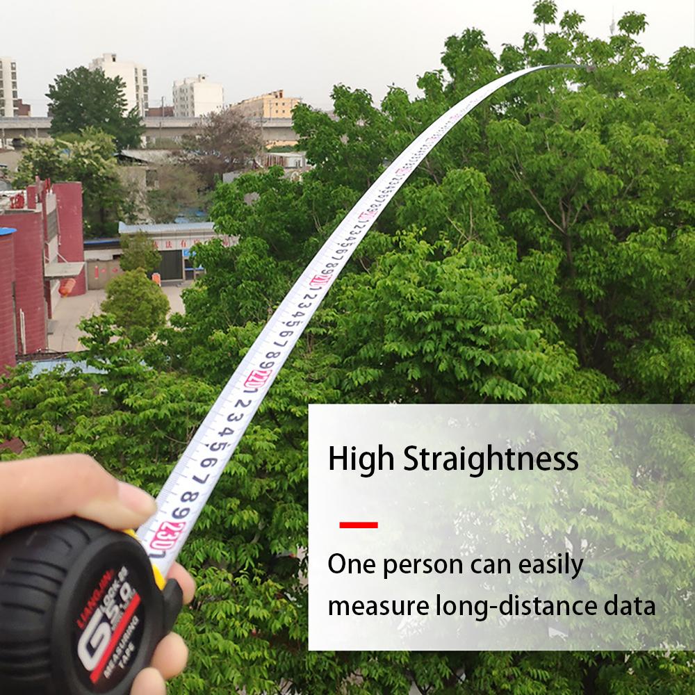 10M Stainless Steel Tape Measuring Construction Tool Measuring Tape Mesure Metric And Feet Ruler Fita Metrica Construction Tools