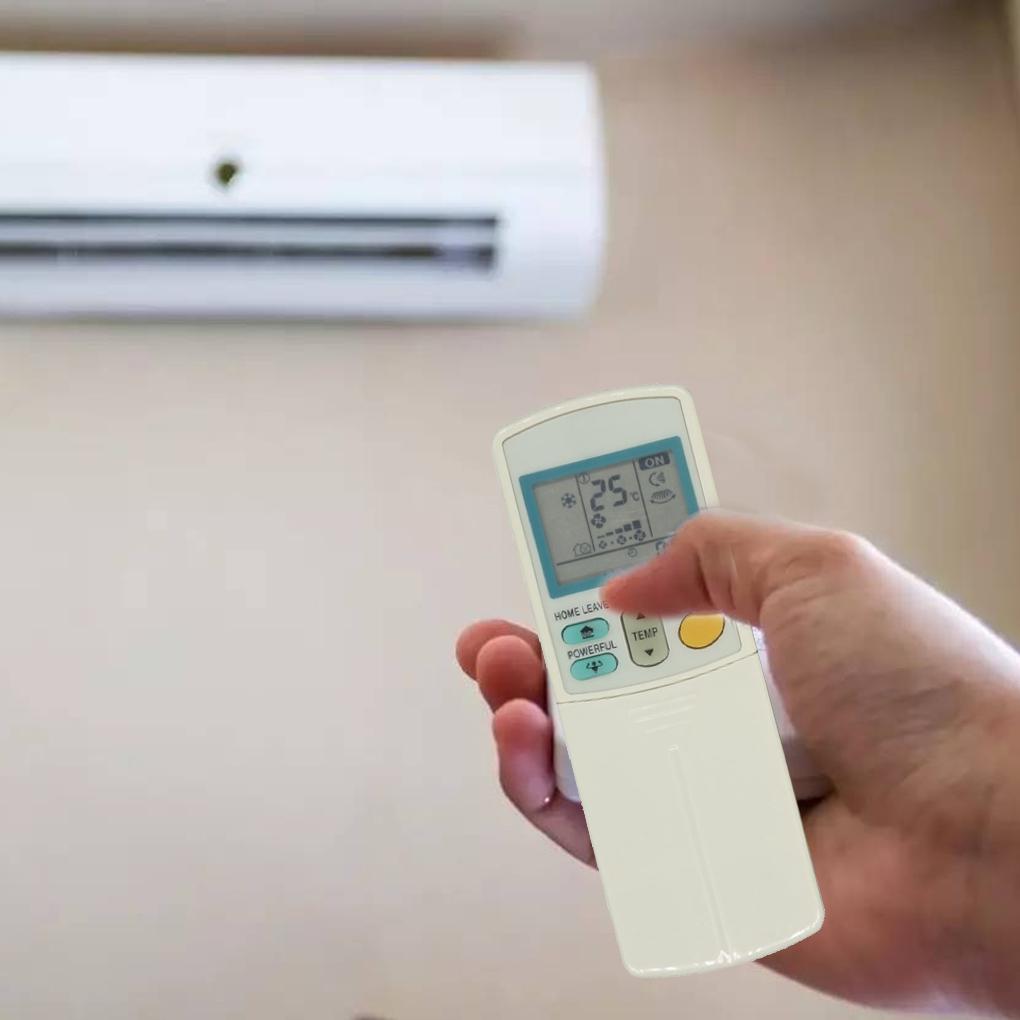 Plastik Klima Uzaktan Kumandası Yüksek Dayanıklılık Profesyonel A/C Kontrol Cihazı Ev Elektrik Ekipmanları İngilizce Sürüm