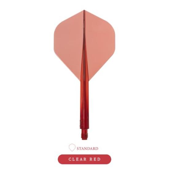 CONDOR AXE COLOR Standard L Klarglas Rot