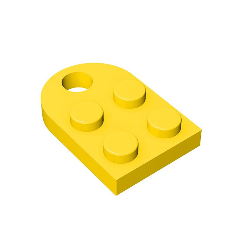10 pezzi 3176 Mattoncini Moc Piastra Parti Speciali 3x2 con Foro Compatibile con 3176 Blocchi da Costruzione Giocattoli per Bambini Regalo Fai da Te Adulto