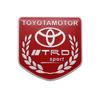 Car Styling 3D Aluminum Logo Stickers Decals For Toyota Hilux Aygo Yaris Corolla Rav4 CHR Auris Cruiser Badge Emblem Decoration