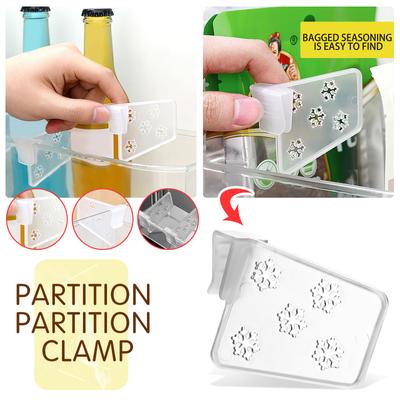 Divisórias Organizadoras de Plástico para Geladeira, 1 Peça Ajustável - Caixa de Armazenamento, Separadores de Gaveta de Cômoda Organizados, Despensa - Para Quarto, Guarda-Roupa, , Dressing