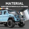 1/24 Scale Mini Auto Simulation BENZ Adenture G550 SUV 4x4 Diecast Toy Vehicles with Sound and Light, Gift for Boys