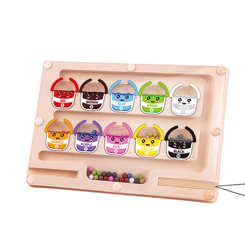 Magnetic Number Maze Toy For Children, With Magnetic Pen And Magnet, Educational And Logical Thinking Game
