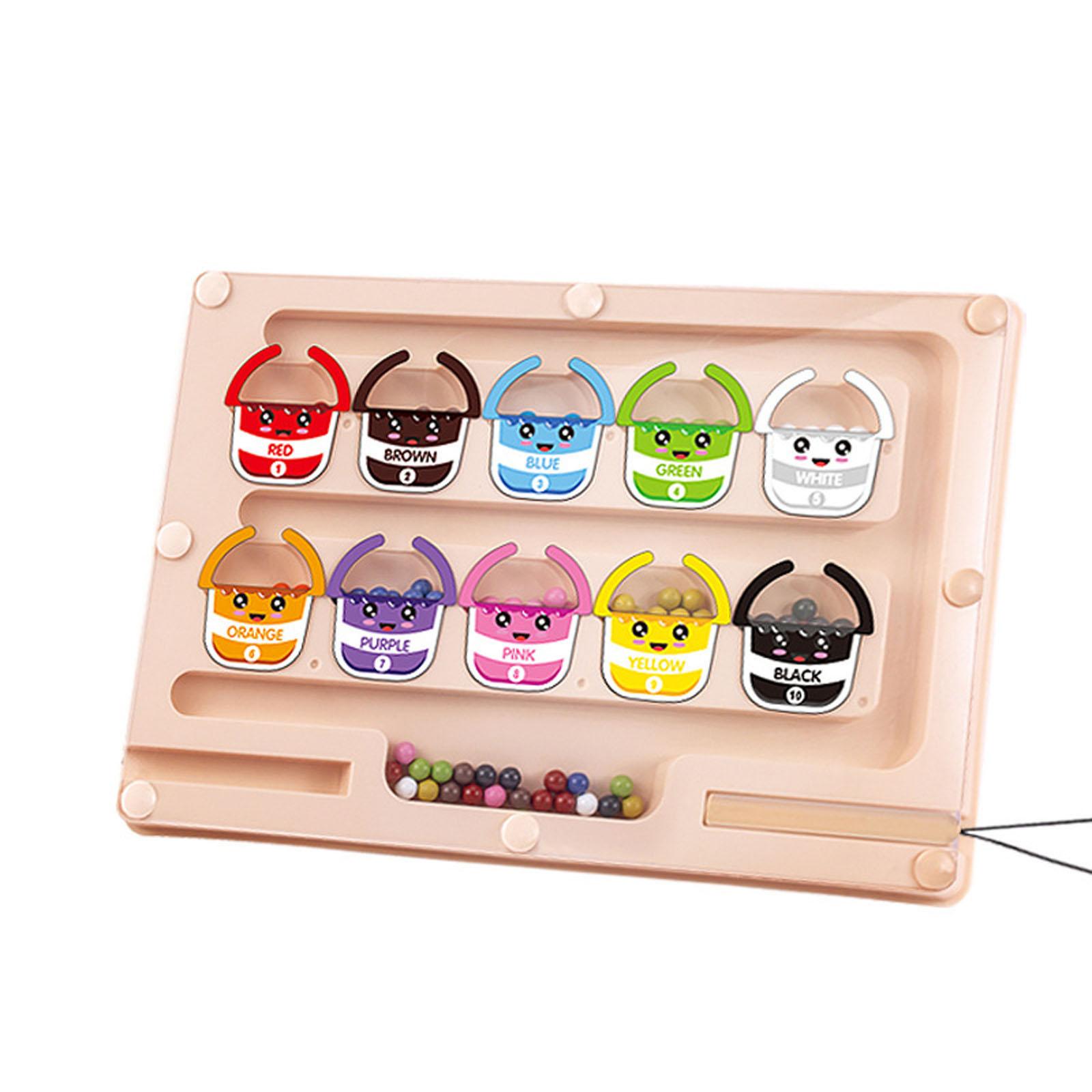 

Магнитный лабиринт с цифрами для детей, с магнитной ручкой и магнитом, развивающая игра на логическое мышление One Size