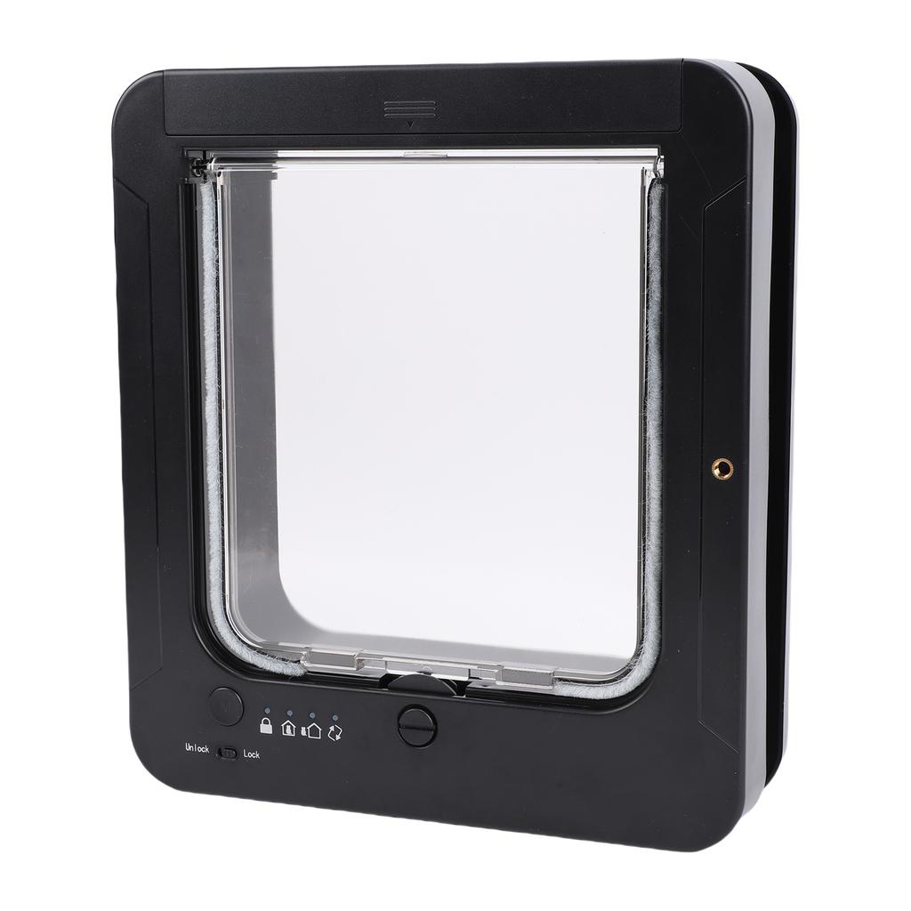 Inteligentne Drzwiczki dla Kota Inteligentny Automatyczny Czujnik Klapka dla Kota Brama dla Zwierząt Aktywowana Obrożą Wejście dla Psa Kota ze Zdalnym Sterowaniem