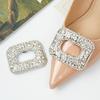 Afneembare Metalen Strass Schoenclips voor Dames Mode Schoen Decoraties Kristallen Gespen voor Hoge Hakken Pumps Teen Accessoires