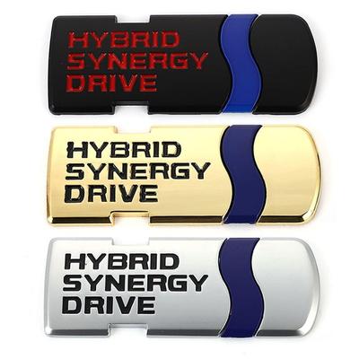 Car Sticker Emblem Auto Badge Decal for Hybrid Synergy Drive Letter Prius Camry Rav4 Crown Auris Car Styling Accessories