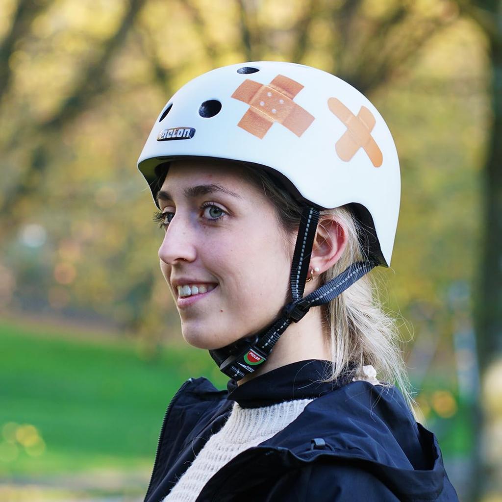 Melon Helm Plastered White Matt (XXS-S)