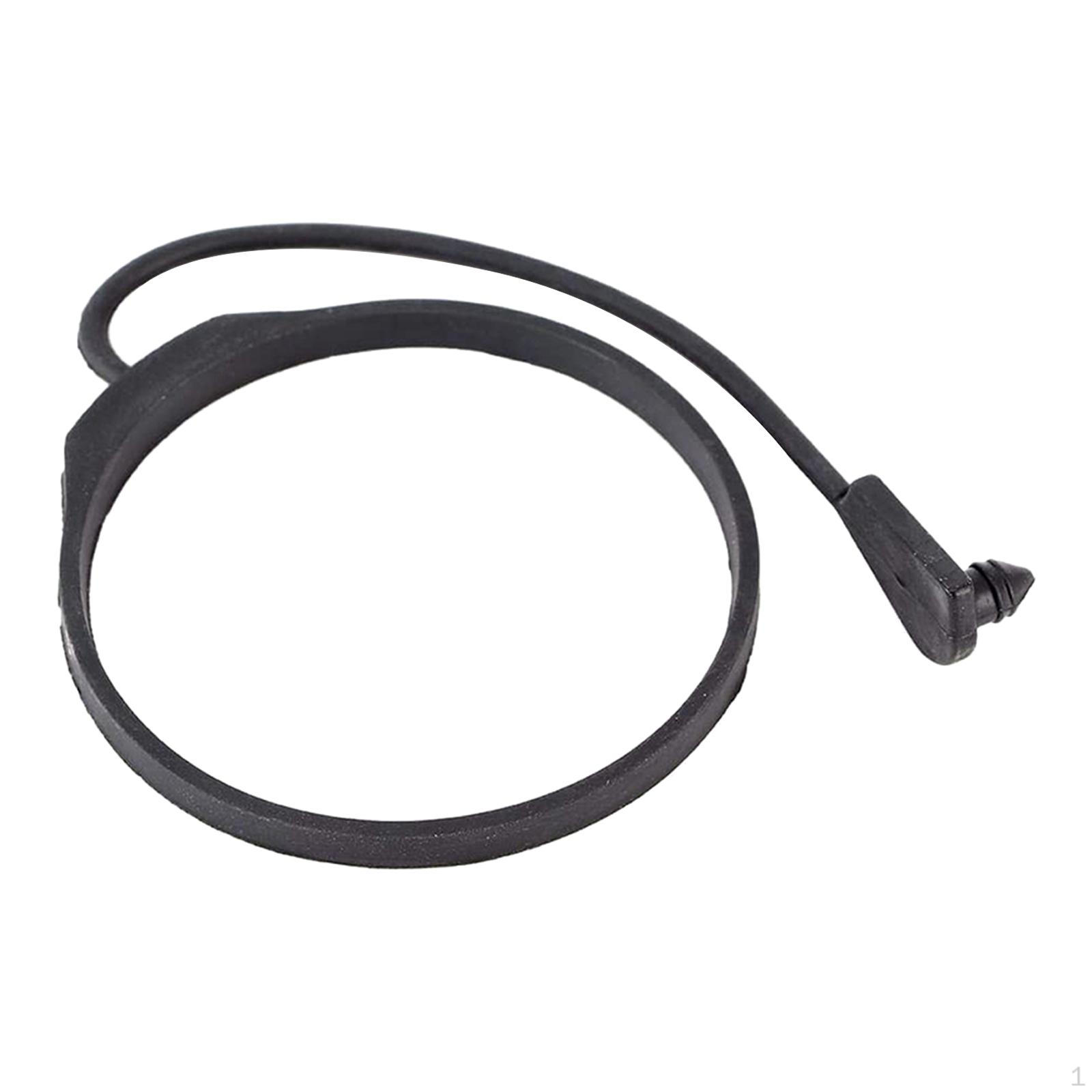 

Automotive Tank Filler Gas Cap Rope LR053665 Black for Evoque LR3 LR4 Accessory Easy Installation