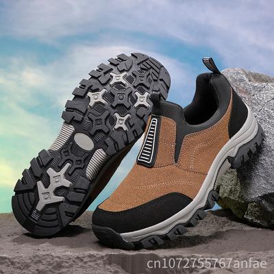 Men's Outdoor Hiking Shoes Non-Slip Wear-Resistant Casual Sneakers Lightweight Walking Shoe Men Women's Comfortable Running Shoe