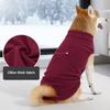 XS-3XL Dog Autumn Winter Vest Clothes Warm Fleece Pet Coat Home Wear Pet Hoodie for 4-42.5kg Medium Large Dogs Labrador Dog