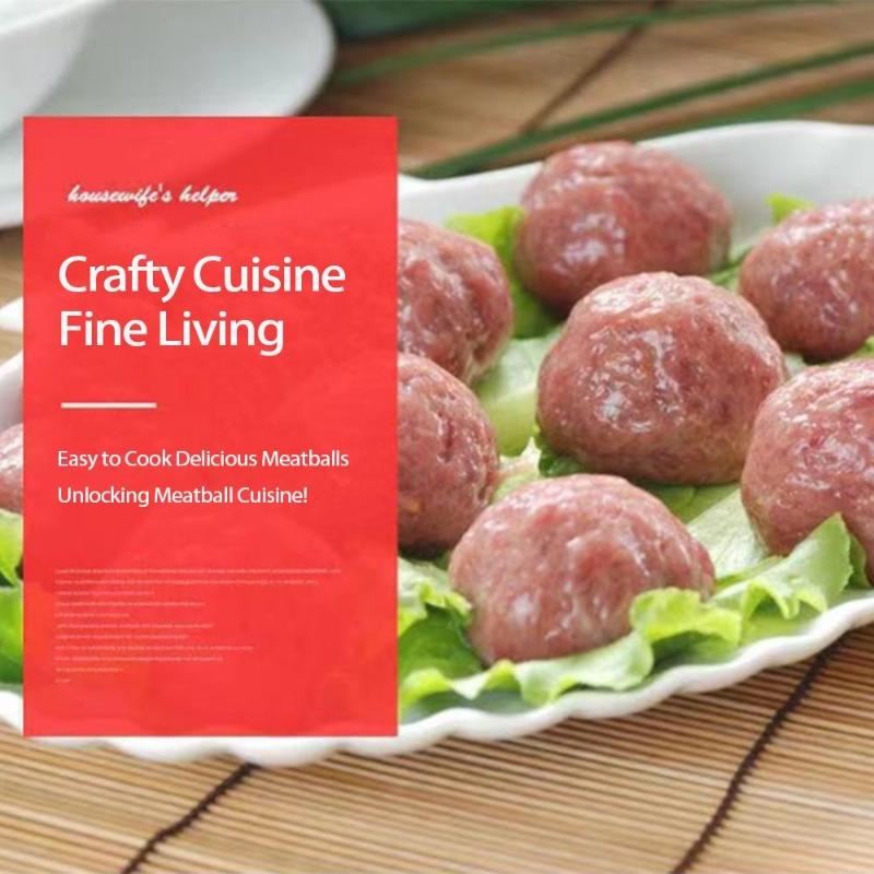 Łyżka do robienia klopsików ze stali nierdzewnej do kuchni Klips do kulek mięsnych