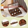 Classic And Multifunctional Watch Box, Organizer, Dustproof Case for Men Women, with Acrylic