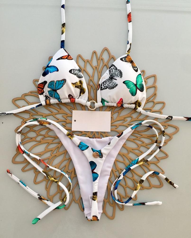 Neuer Bikini Damen Badeanzug Strandurlaub Bademode Leopardenmuster Sexy Bikini Set Strandbekleidung Badeanzug String Badeanzug Biquinis