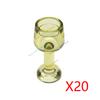 MOC City Scene Accessories Building Blocks Medieval Bonfire Flame Wine Bottle Reagent Bottle Box Compatible Mini Bricks Toys T11