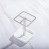 MultiPurpose Toothbrush Holder Toothpaste Rack for Bathroom Countertops In Sleekly Design for Face Cleansers,Trimmers