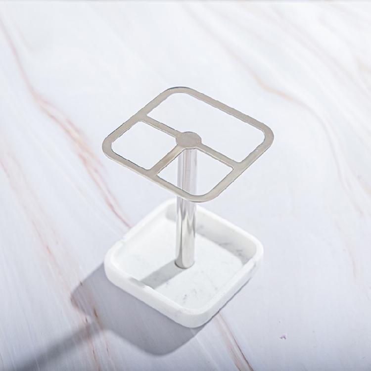 MultiPurpose Toothbrush Holder Toothpaste Rack for Bathroom Countertops In Sleekly Design for Face Cleansers,Trimmers