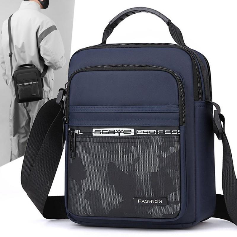 Мужская нагрудная сумка через плечо — фото 4