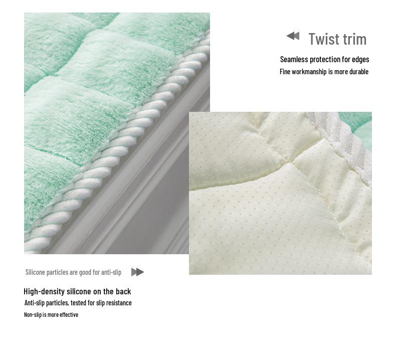 Yilanmeitu Plush Window Sill Cushion - Thick, Machine-Washable Tatami Mat for Bedroom & Balcony.