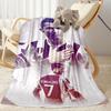 Cr7 Football Legend Blanket Soft Warm Cozy Perfect for Sofa Seaside Office for All Occasions Digital Print Suitable for Gifting Relatives and Friends
