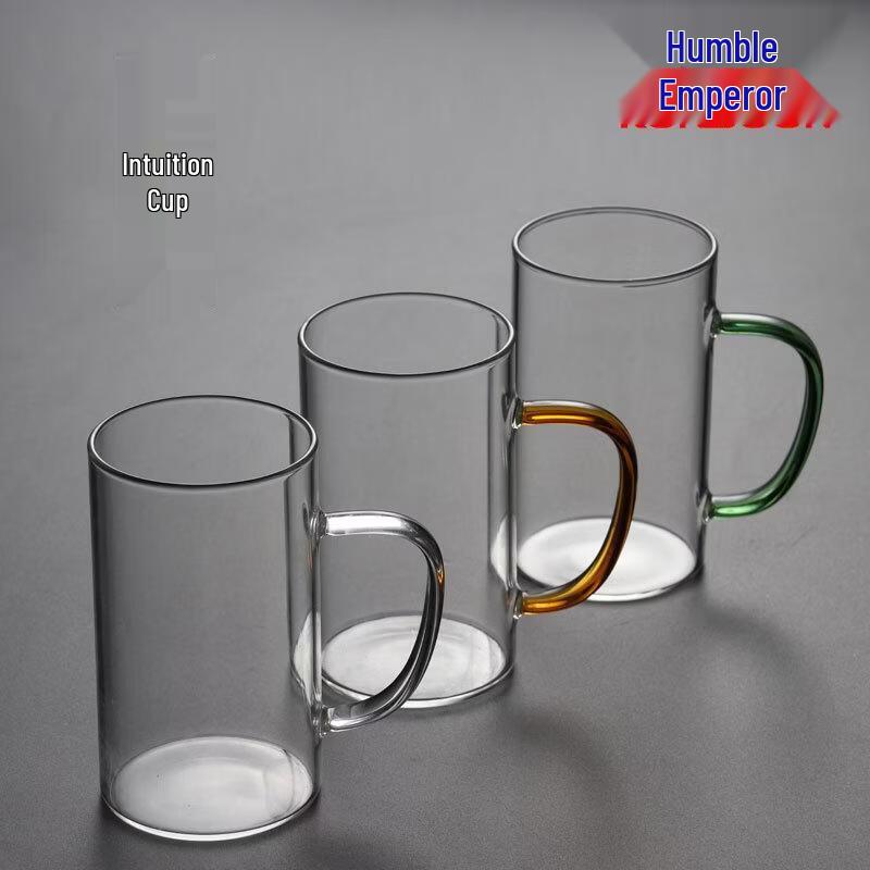 Heat-Resistant Transparent Glass Mug Set