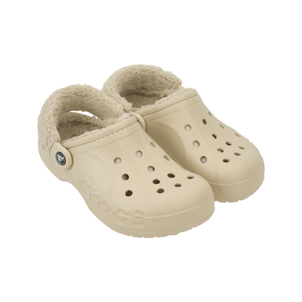 Crocs Baya gefütterte Fuzzy-Riemen Clogs Unisex Clogs Weiß 206633-11S