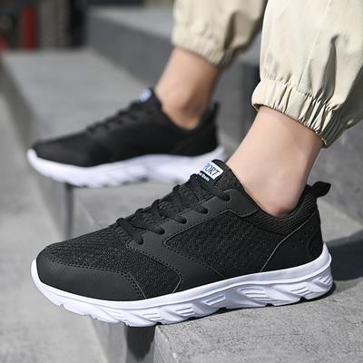 Shoes Men's Plus Size Summer Lightweight Mesh Surface Men's Breathable Shoes Fashion Men's Casual Sneaker Running Tide Shoes