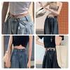 New Butterfly Shape Jeans Buttons Fixed Adjustable Pants Pins Waist Tightening Tool Belt Buckles Dress Decoration