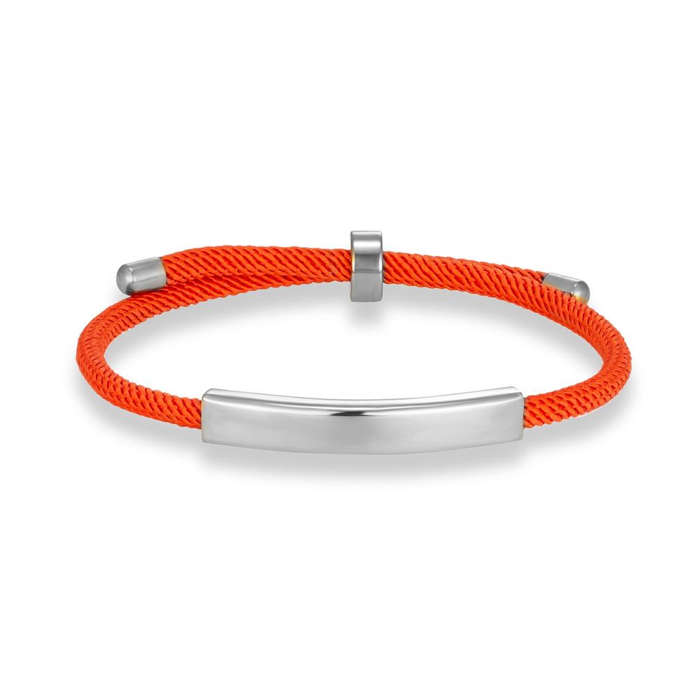 Personalisierte Medizinische Alarmarmbänder Individuell Gravierte ID Telefon Armbänder Trendige Notfallseilarmbänder Geschenke