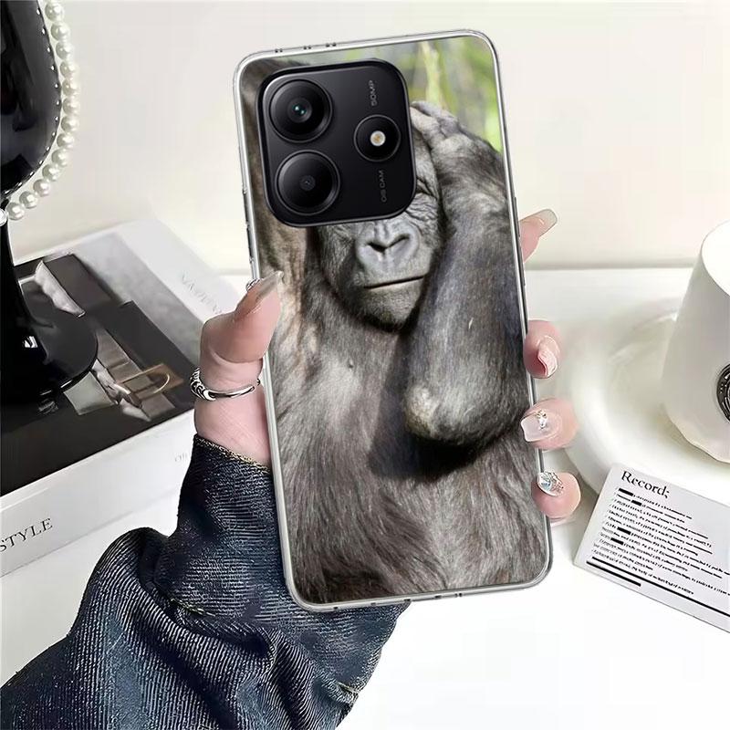 

Monkey Memes Soft Phone Case For Xiaomi Redmi Note 15 14 14S 13 12 Pro Plus 12S 11 11S 11E 10 10S 11T 5G Fundas Coque Redmi Note Redmi Note 13 Pro 4G