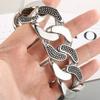 Massive 30MM Width Curb Cuban Link Chain Bracelet for Men 316L Stainless Steel Men's Bracelets Punk Rock Jewelry Accessories Man