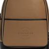 New COACH Thompson Leather Backpack Medium Unisex Khaki Brown C5388-QBSZ8
