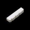 Flat Bottom Slotted Bass Bone Nut Up Saddle Modern Style Electric Bass 4 String PreSlotted Nut Replacement Parts