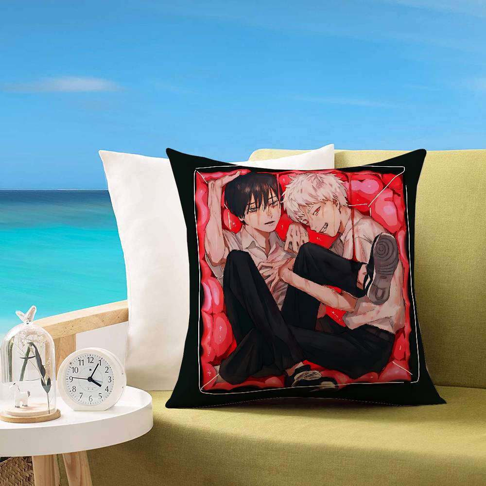 TThe Summer HHikaru Died Customizable Square Pillowcases Stylish And Soft Perfect For Beds Cars And Sofas