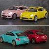 1:32 Volkswagen Beetle GSR  Car Model Pull Back  Alloy Discast Street Metal Business Cars Model Children Toy A134