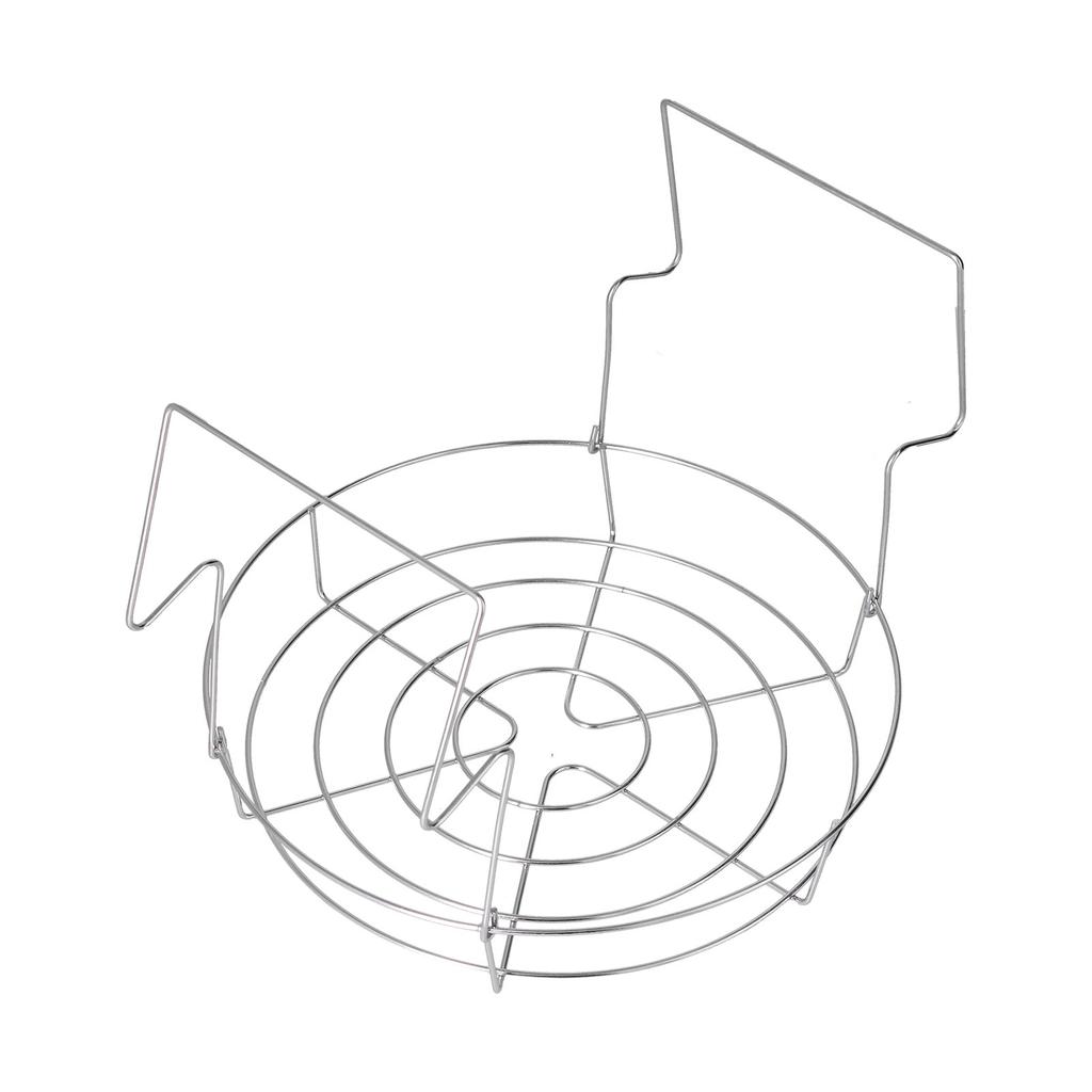 Stainless Steel Canning Rack Anti Rust Anti Scalding Foldable Contoured Steel Handles Rack