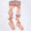 Deep Crotch Reinforced Toes Pantyhose 3D Summer See Through Stretchy Nylon Hosiery Women Ladies Foot Shaped Invisible Tights